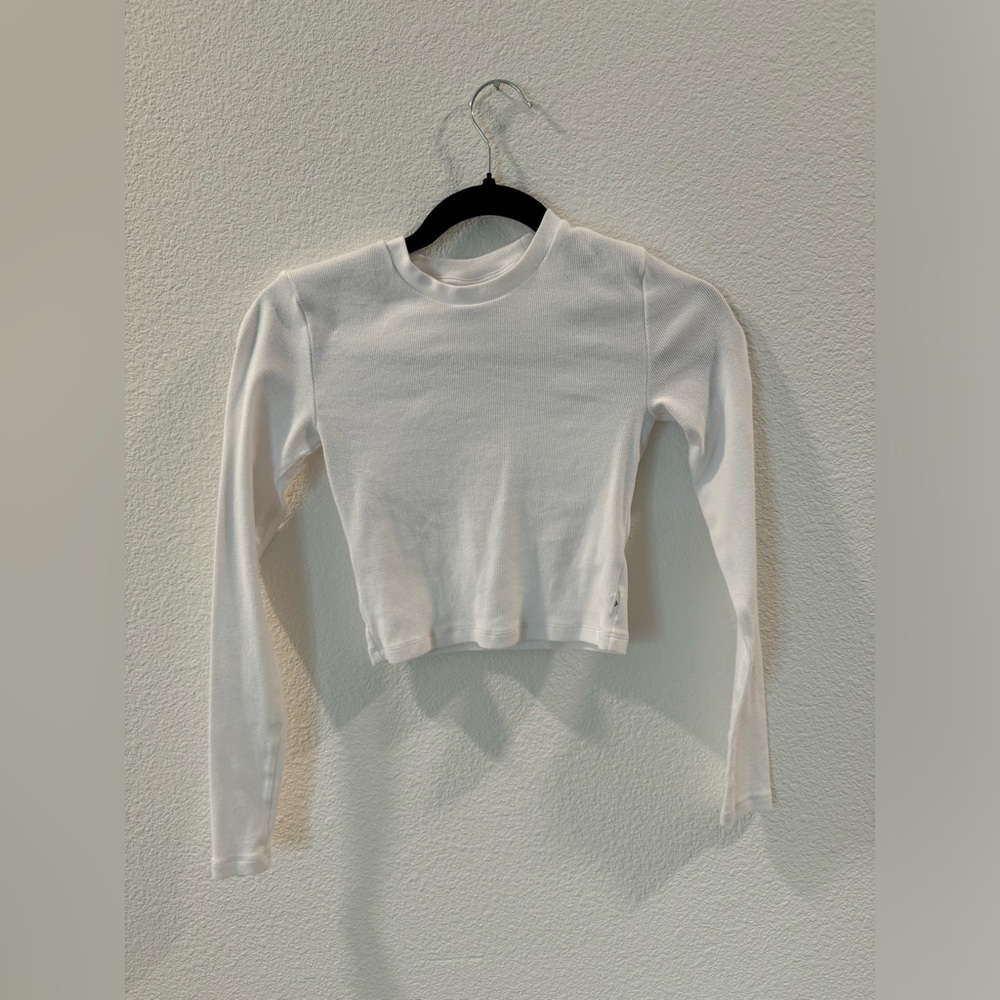 TNA Homestretch Crew Waist Longsleeve (Aritzia)